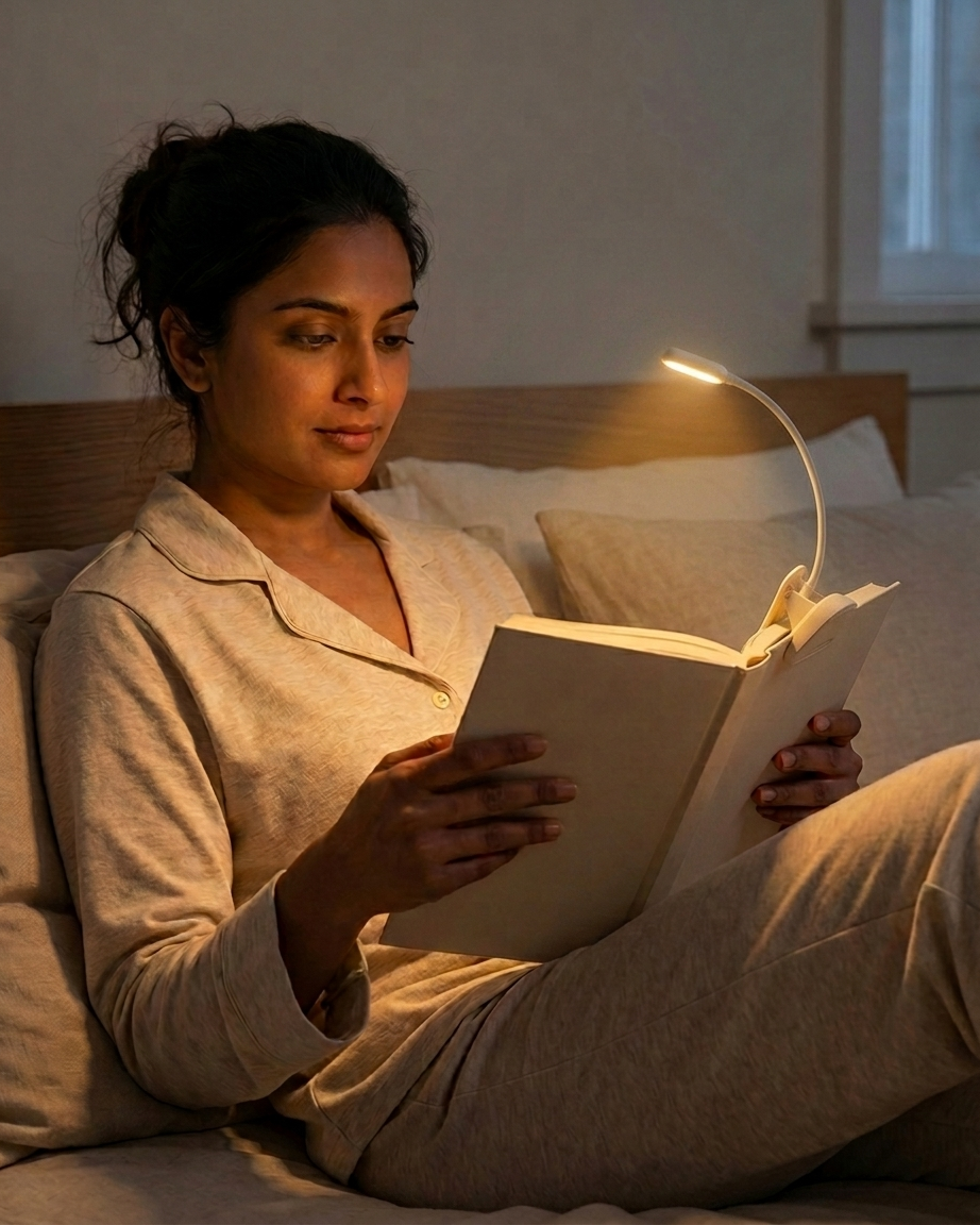 Calm Reading Light - No Blue Light